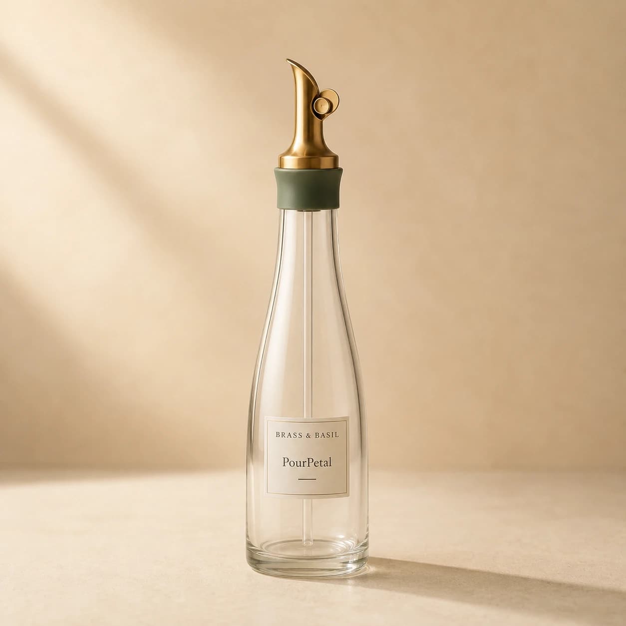 PourPetal Oil Dispenser by Brass & Basil